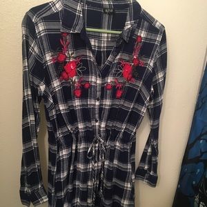 Women’s flannel dress